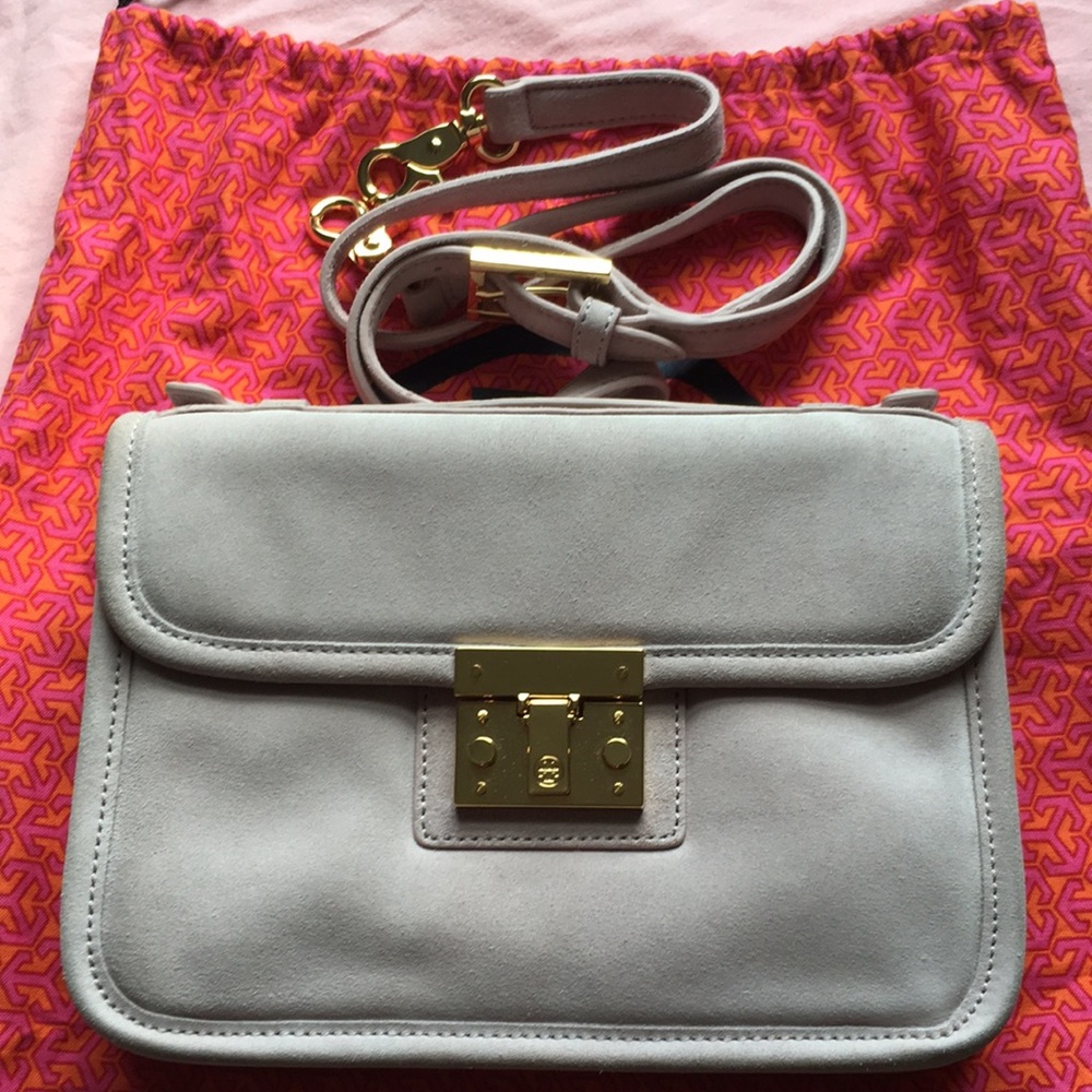 Tory Burch light pink crossbody